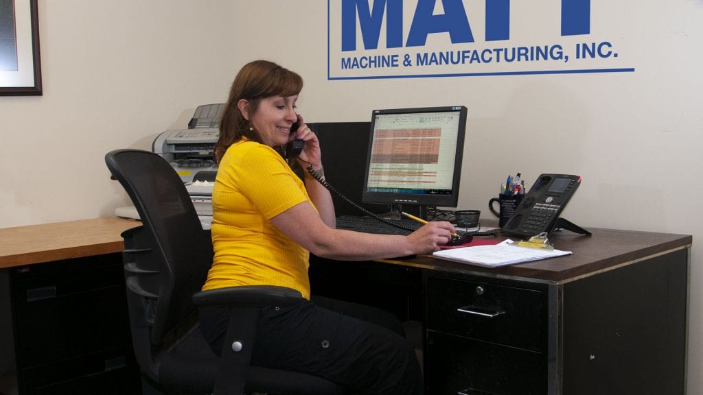 Matt Machine Contact Us | Matt Machine & Manufacturing, Inc.